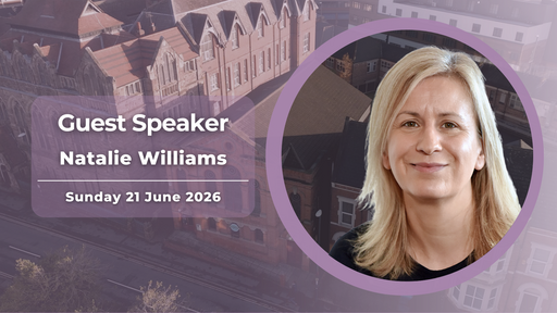 Guest Speaker - Natalie Williams