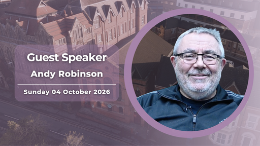 Guest Speaker - Andy Robinson