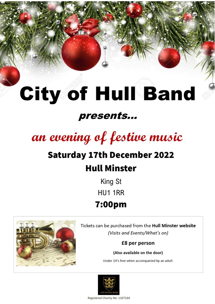City of Hull Band Concert (17Dec2022) · ChurchSuite Events