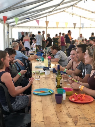 Communal Marquee & Meals