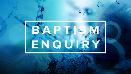 Baptism Enquiry