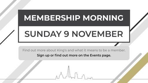 Membership Morning - Lee