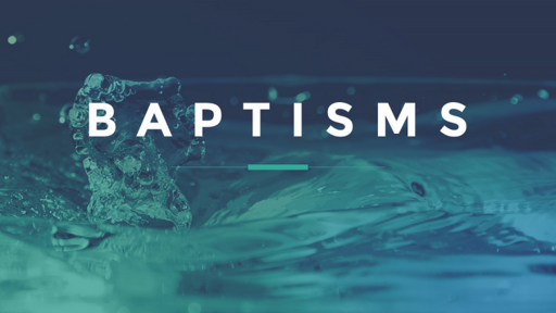 4pm Baptisms