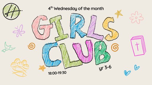 Girls Club (yr 3-6 girls)