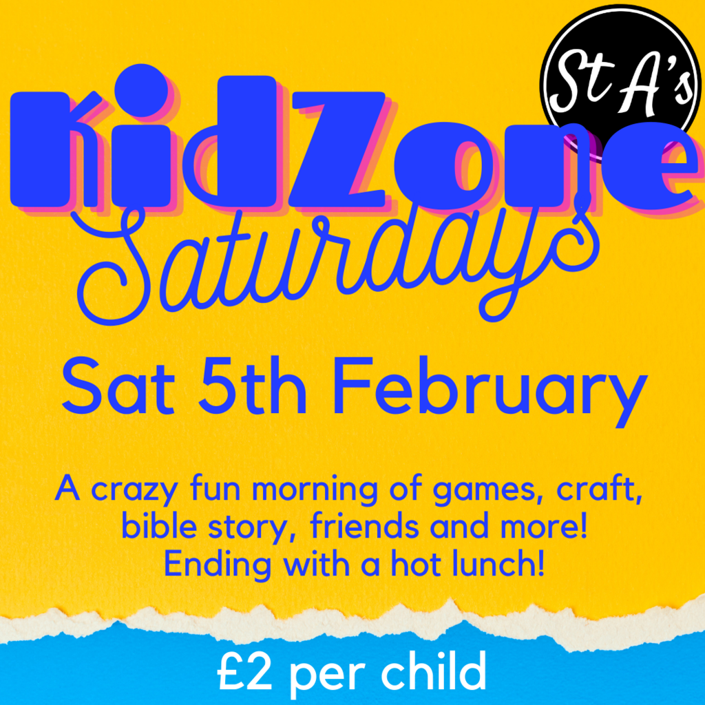 KidZone Saturdays (05-Feb-2022) · ChurchSuite Events