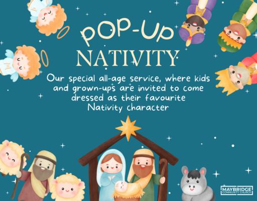 Pop Up Nativity