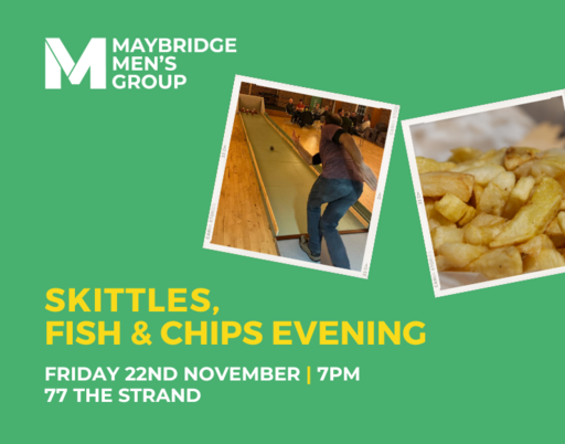 Men's Group Skittles, Fish and Chips