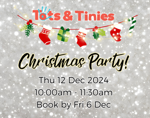 Tots and Tinies – Christmas Party