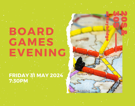20s & 30s Group – Board Game Night