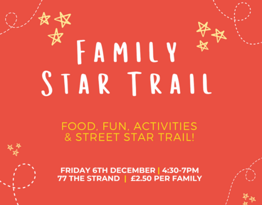 Family Star Trail Christmas Celebration