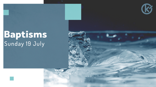 Baptism Sunday