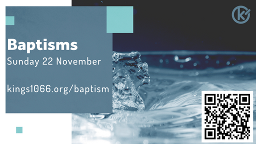 Baptism Sunday