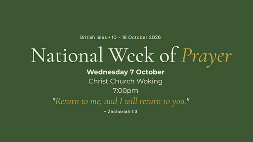 National Week of Prayer Event