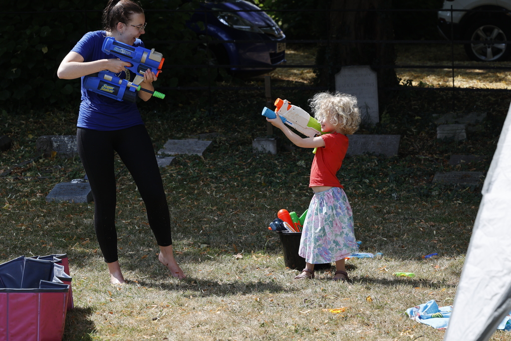 Kingdom Kids Water Fight
