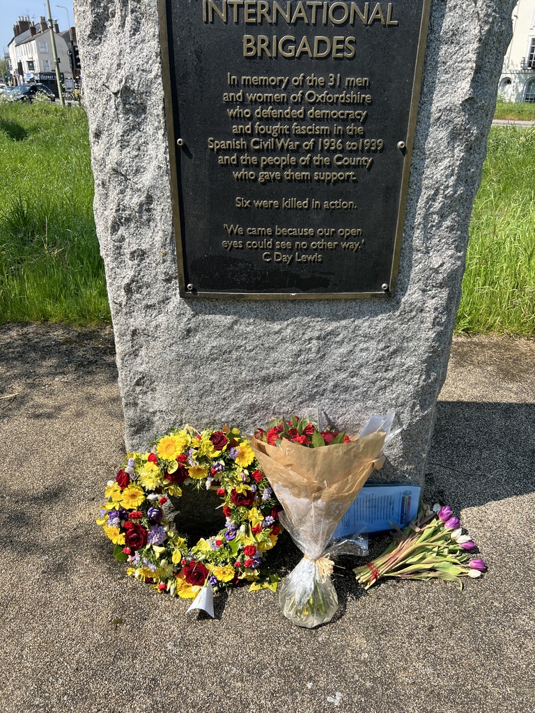 Cafe Club: Spanish Civil War: Why is there a memorial in Morrell Avenue?