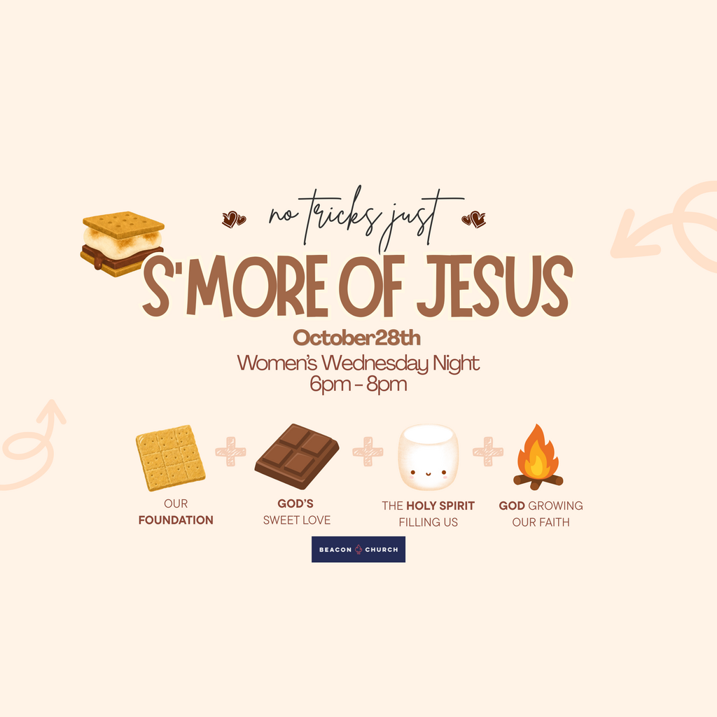 Upcoming Beacon event: No Tricks Just S'more of Jesus