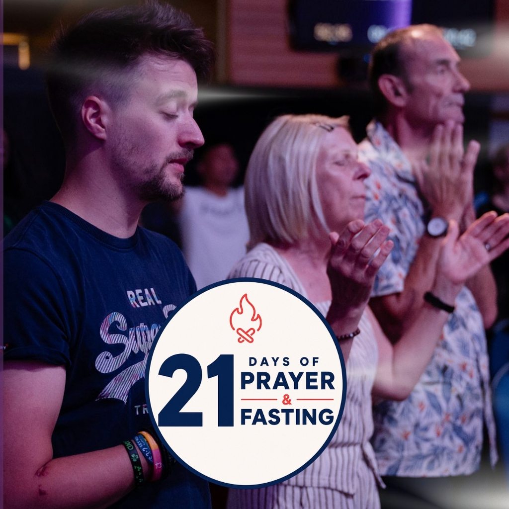 Upcoming Beacon event: 21 Days of Prayer & Fasting Evening Prayer Space