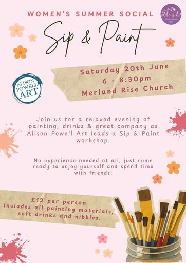 Women's Summer Social - Sip & Paint