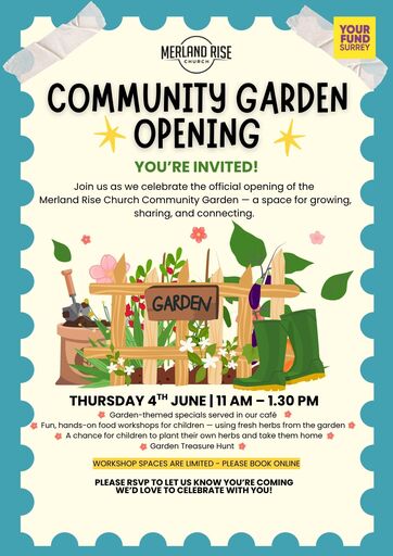 Community Garden Opening