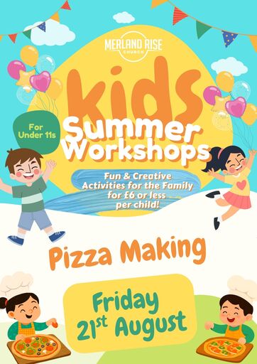 Kids Summer Workshop - Pizza Making