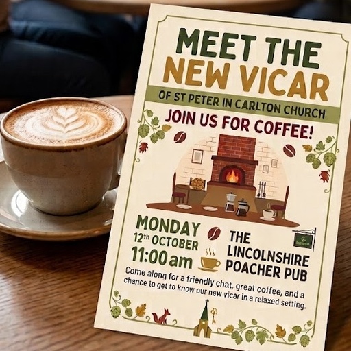 Meet The New Carlton Vicar for Coffee artwork