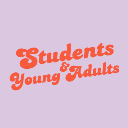Students & Young Adults Group Social artwork