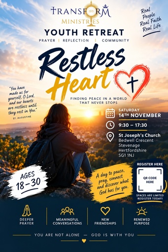 RESTLESS HEARTS - St Joseph's Day Retreat