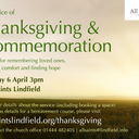 Service of Thanksgiving and Commemoration artwork
