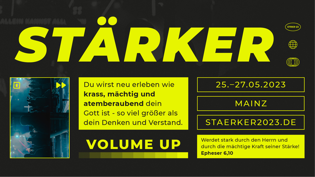 EQUIPPERS Conference STÄRKER 2023 (25. May 2023) · ChurchSuite Events