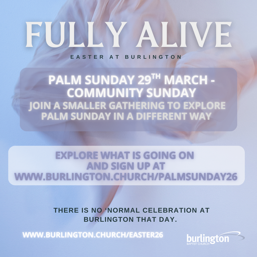 Palm Sunday Community Gatherings